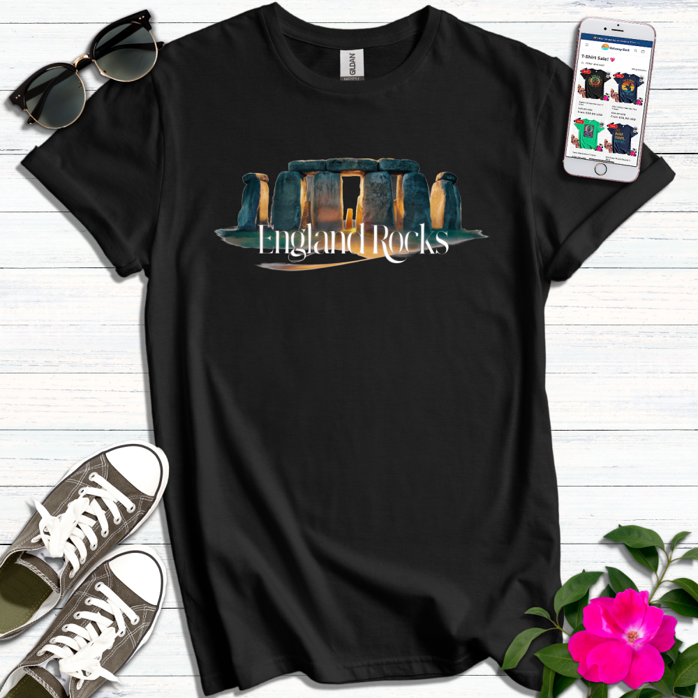 England Rocks Stonehenge T-Shirt