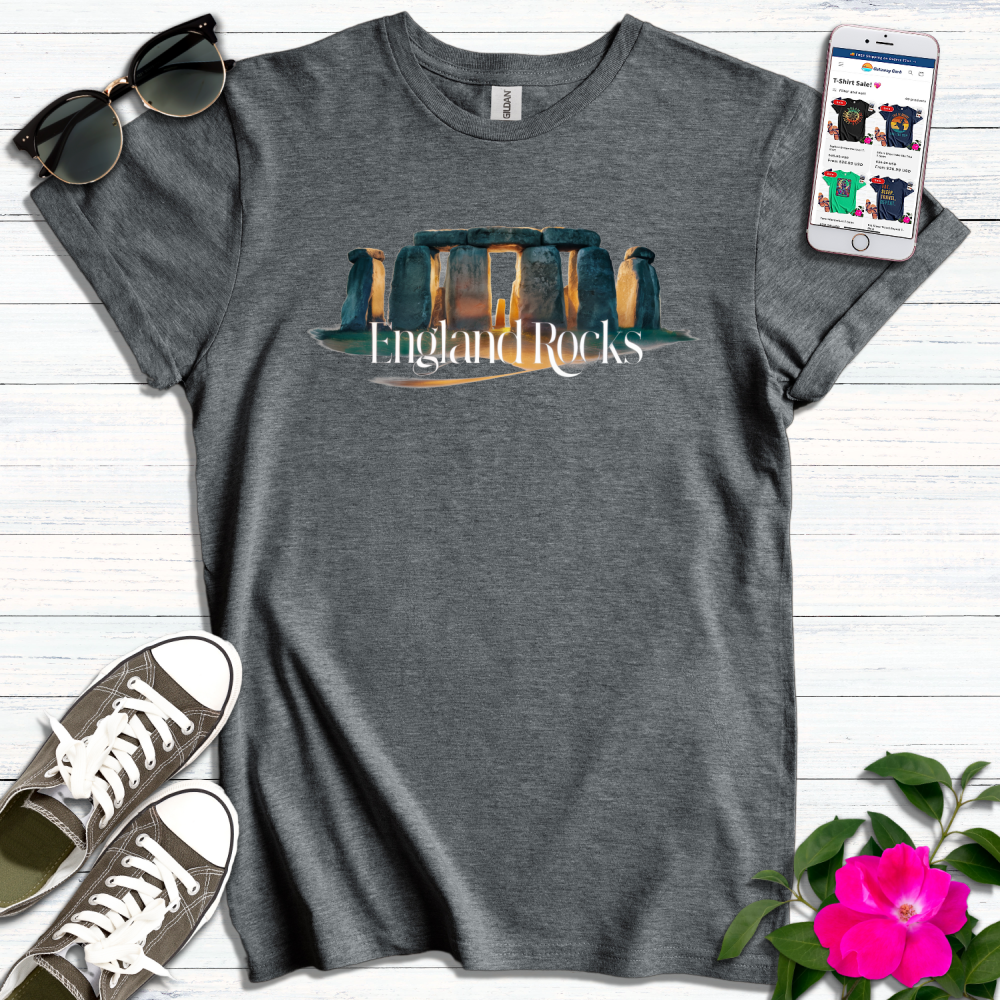 England Rocks Stonehenge T-Shirt