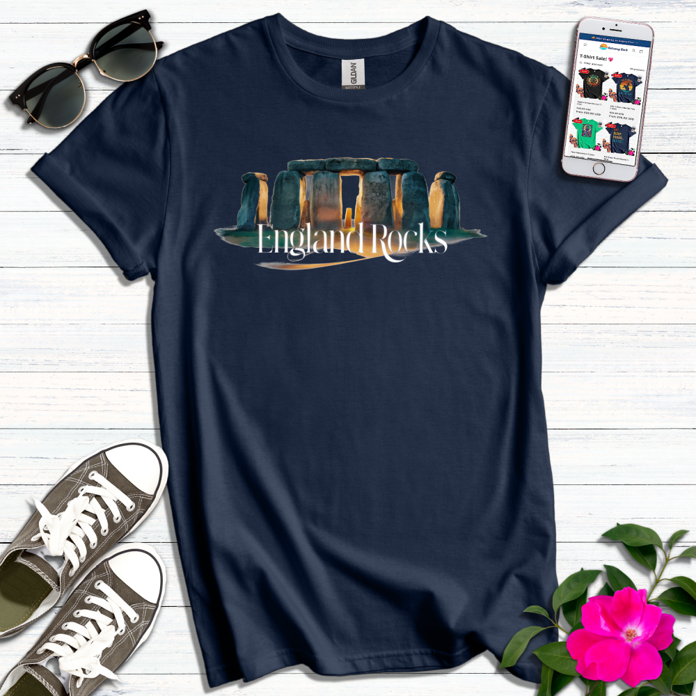 England Rocks Stonehenge T-Shirt