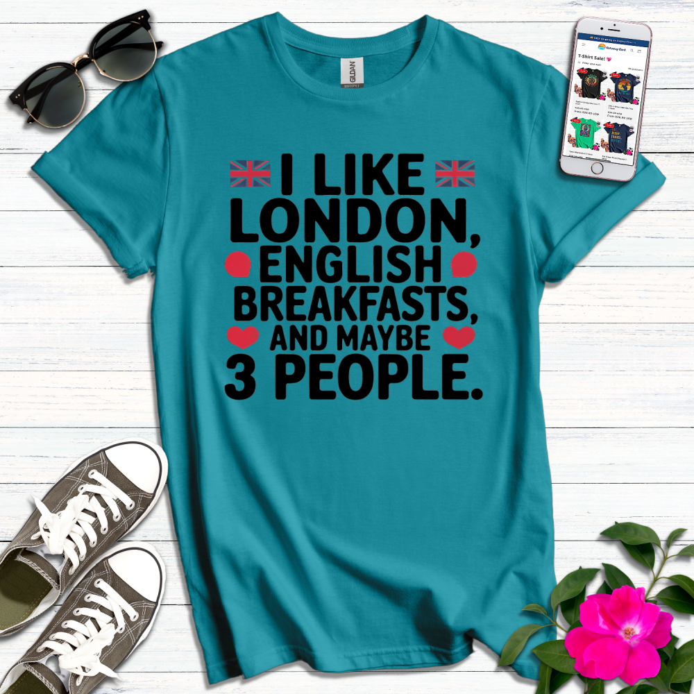 English Breakfasts 3 People T-Shirt