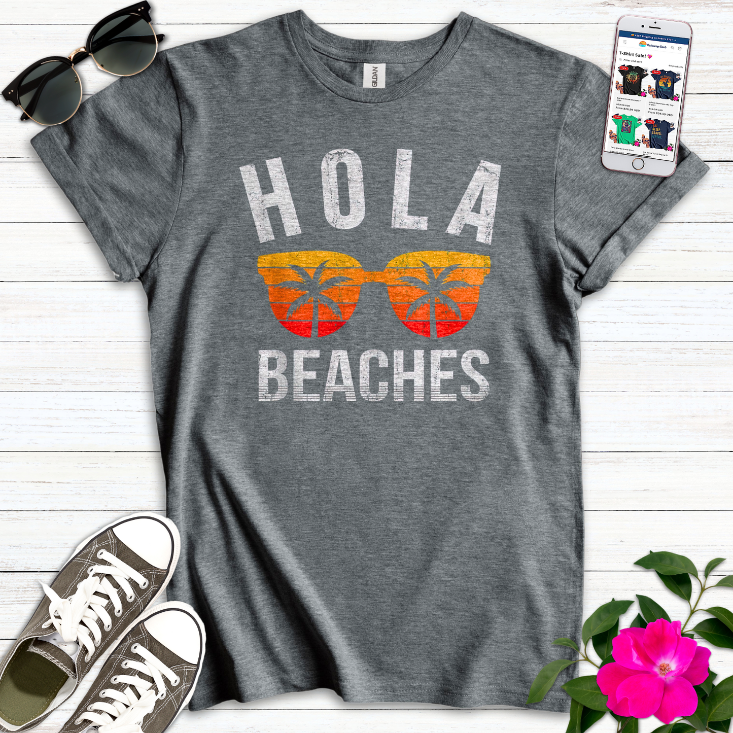 Hola Beaches T-Shirt