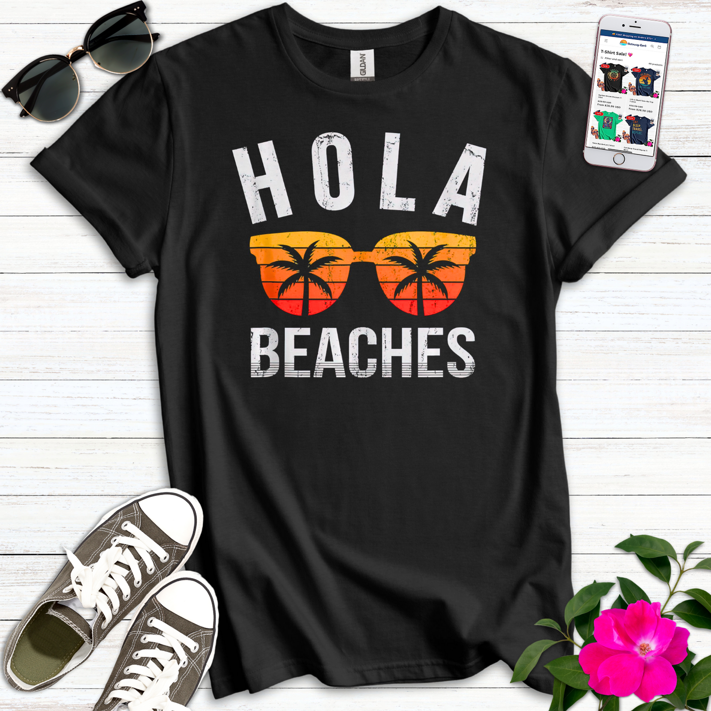 Hola Beaches T-Shirt