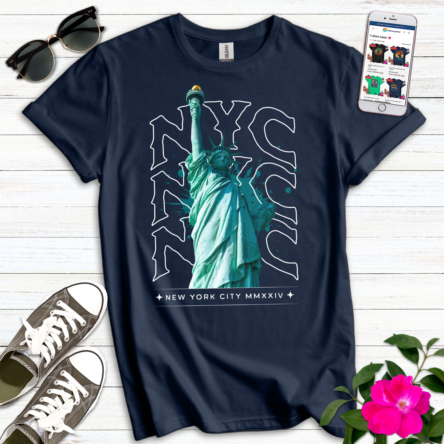 NYC Statue of Liberty T-Shirt