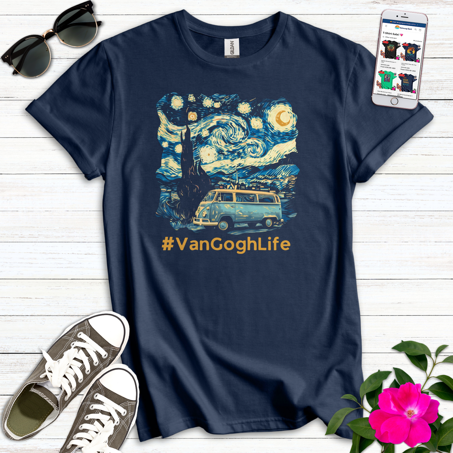 Van Gogh Life T-Shirt