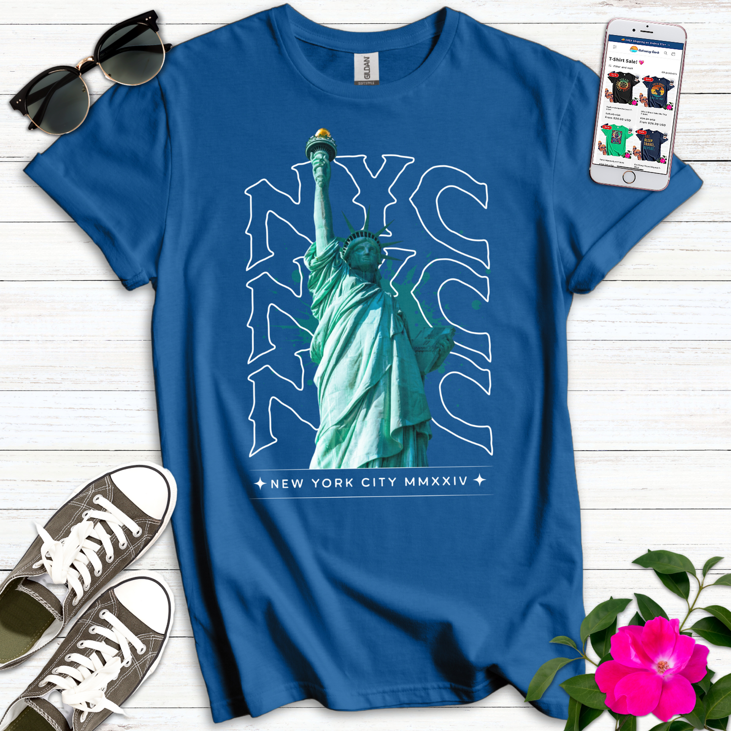 NYC Statue of Liberty T-Shirt