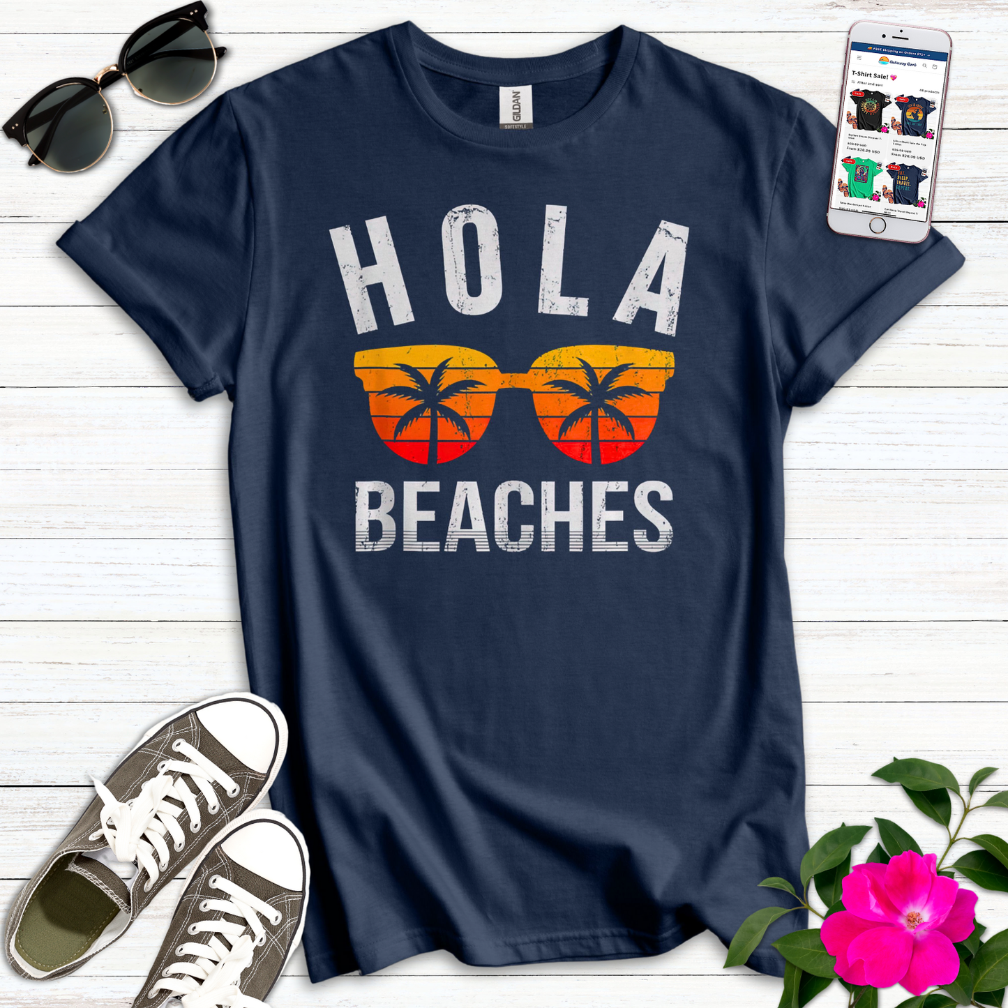 Hola Beaches T-Shirt