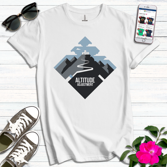 Geometric Altitude Adjustment T-Shirt