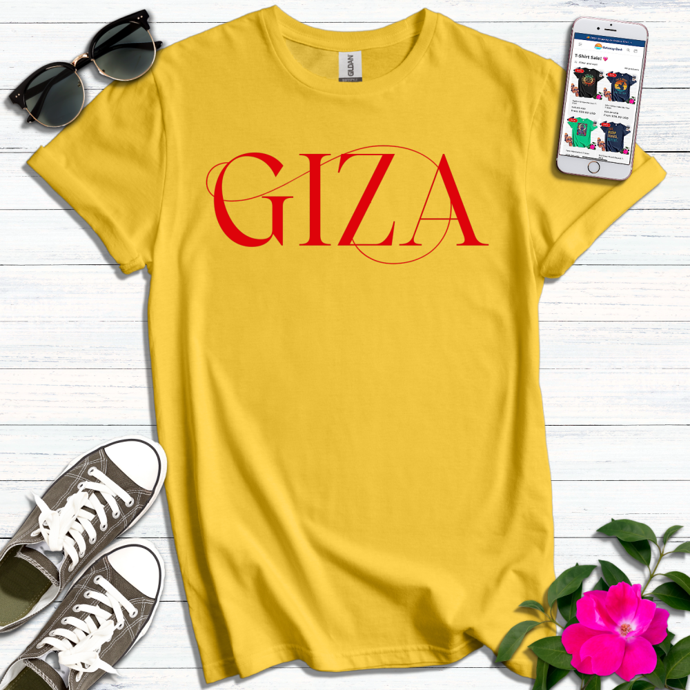 Giza Typography T-Shirt