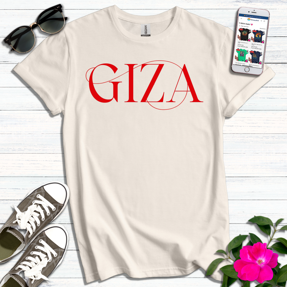 Giza Typography T-Shirt