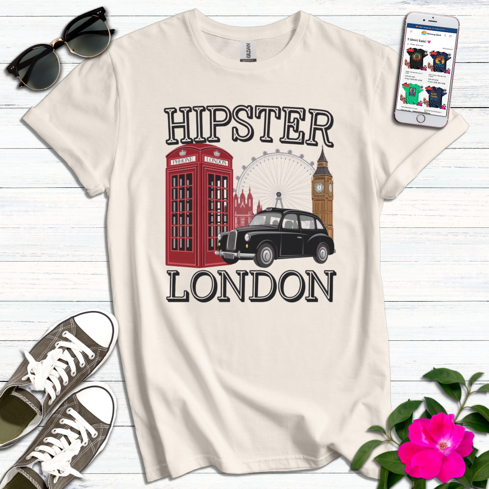 Hipster London T-Shirt