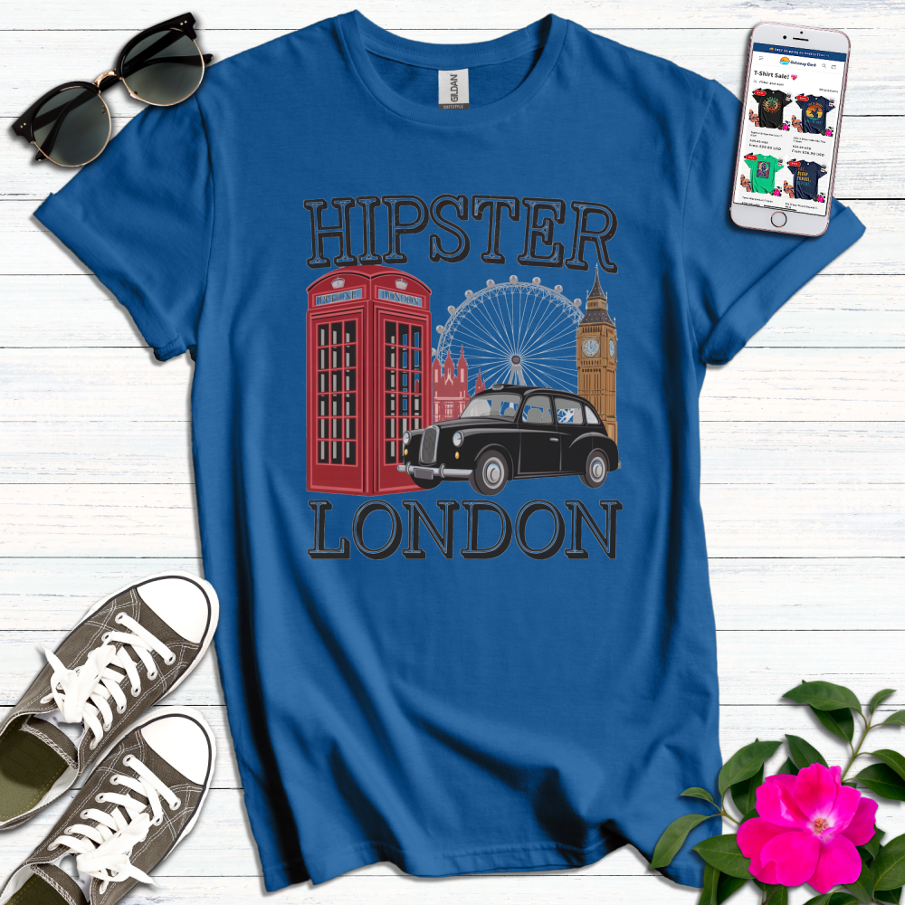 Hipster London T-Shirt