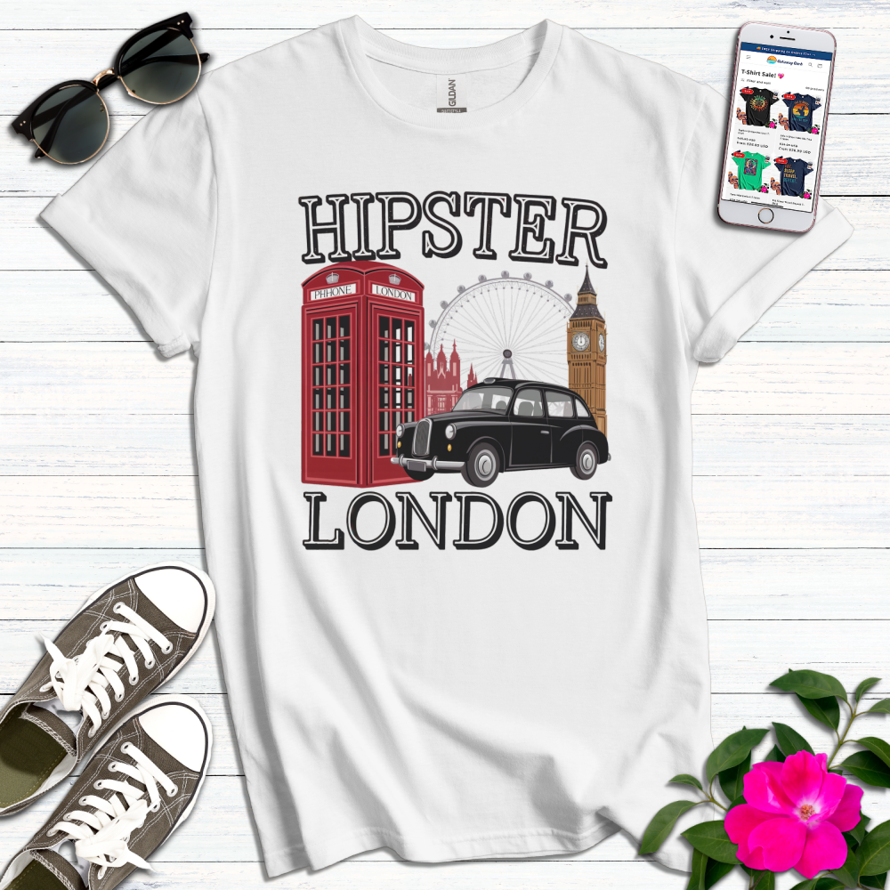 Hipster London T-Shirt