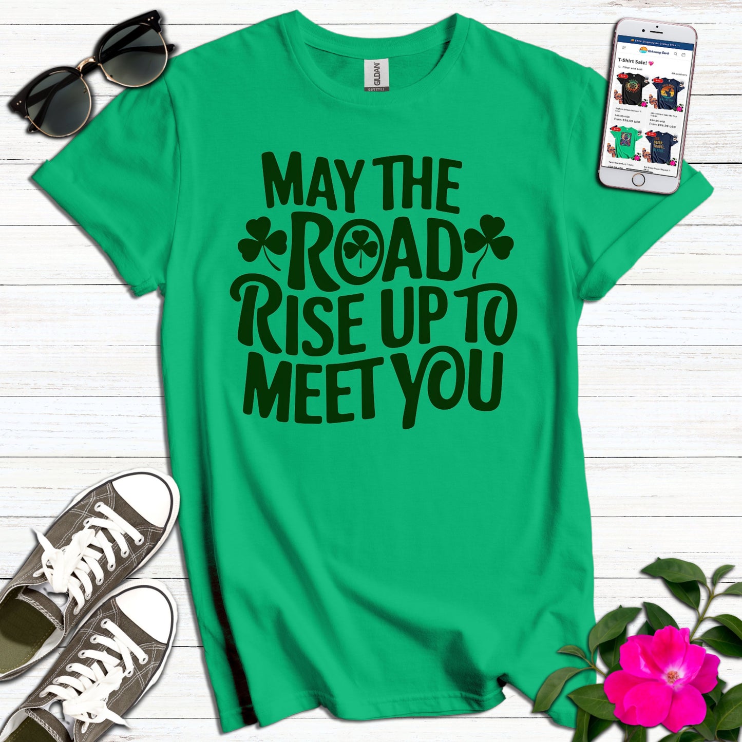 Irish Road Rise Up T-Shirt