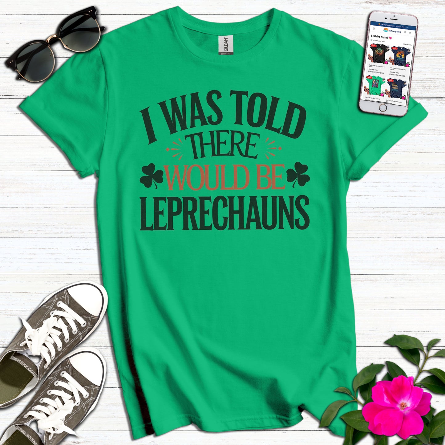 Cute Was Told Leprechauns T-Shirt