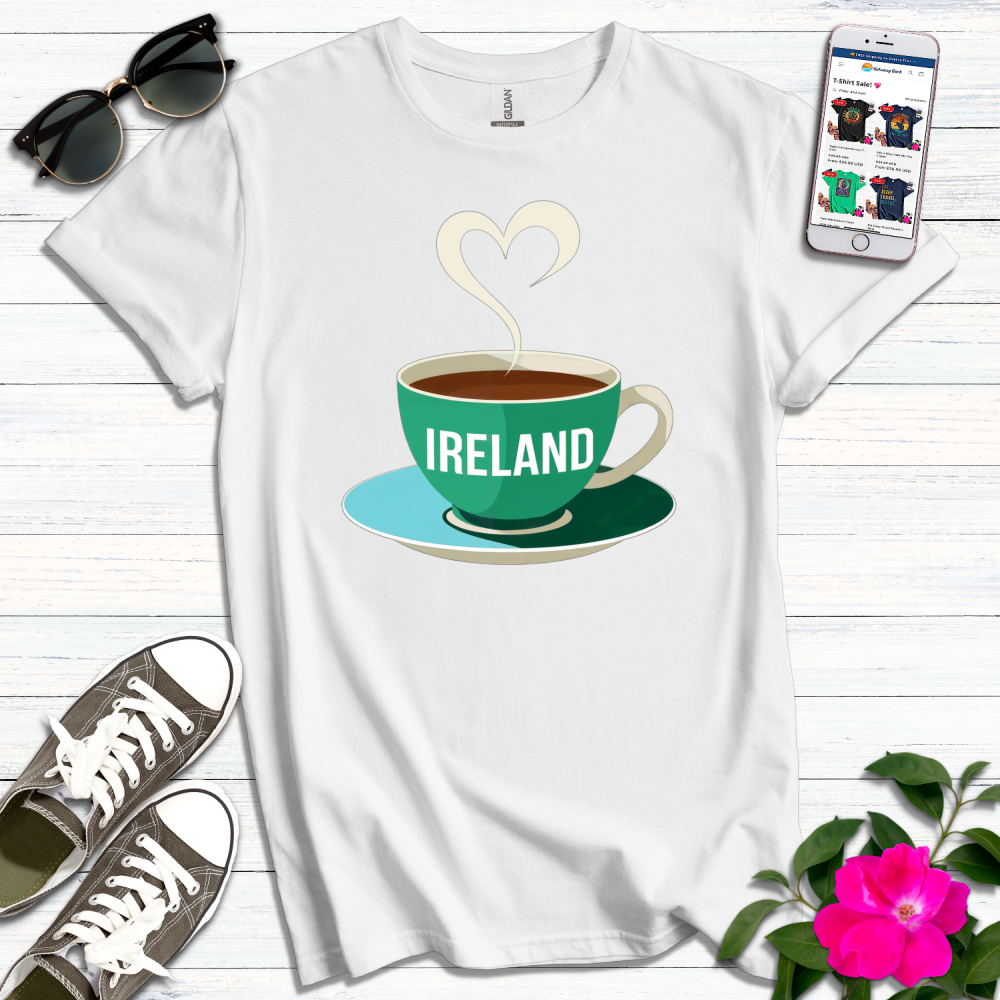 Irish Love in a Cup T-Shirt