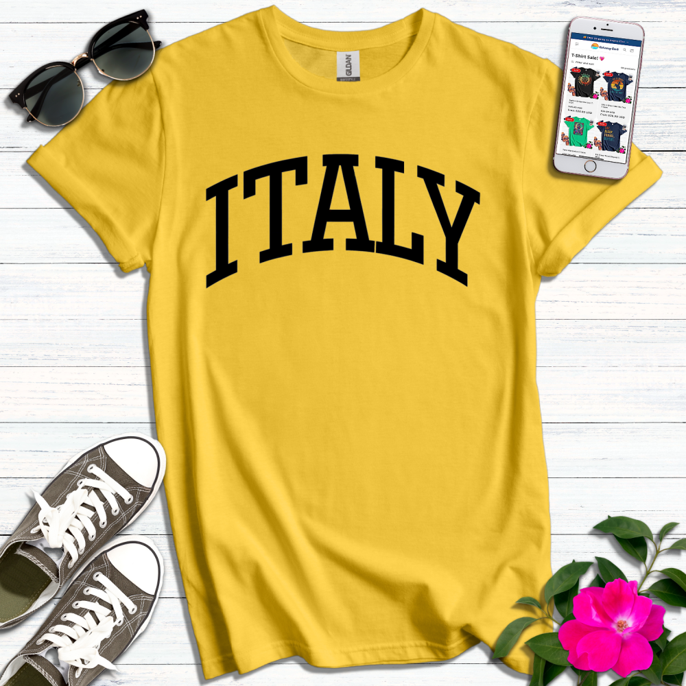 Italy Varsity T-Shirt