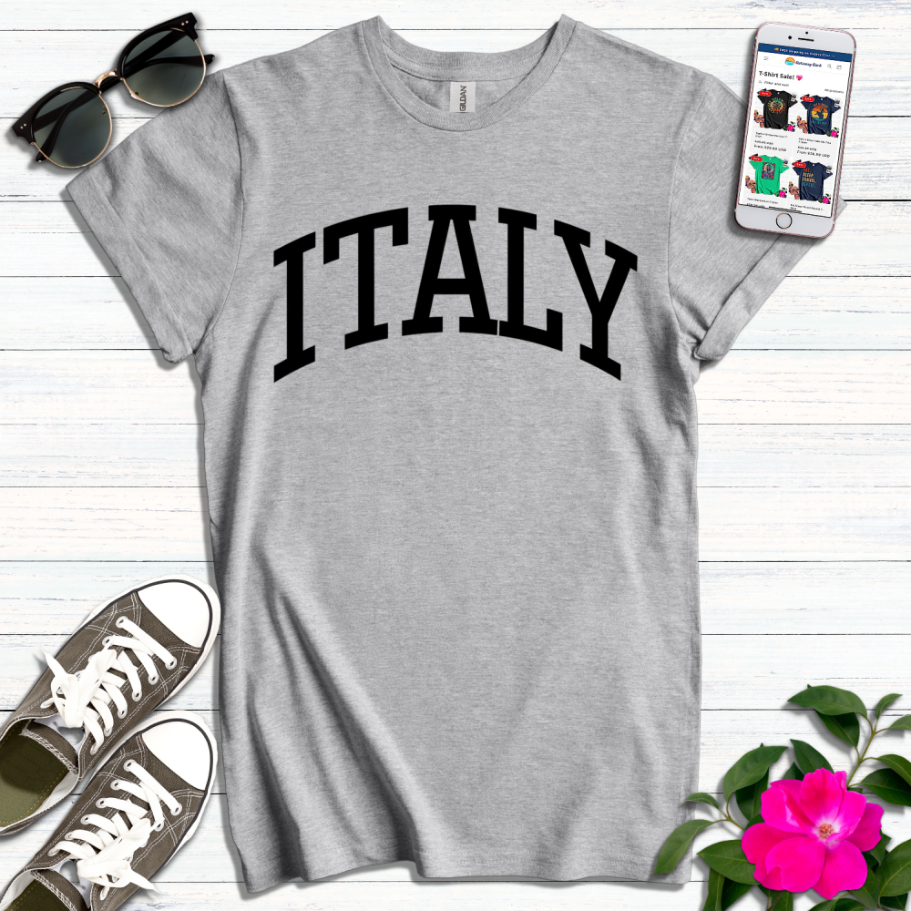 Italy Varsity T-Shirt