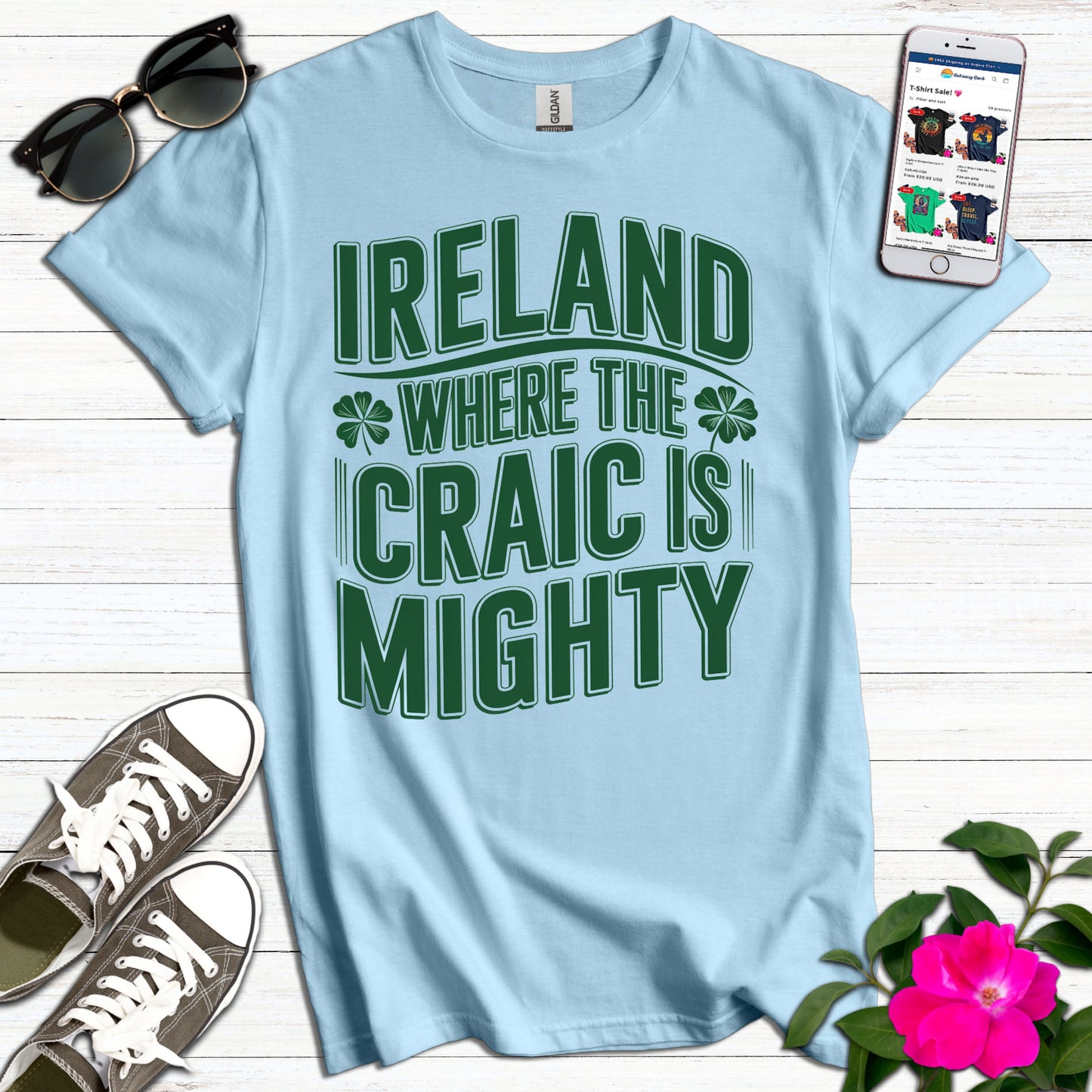 Ireland Craic is Mighty T-Shirt