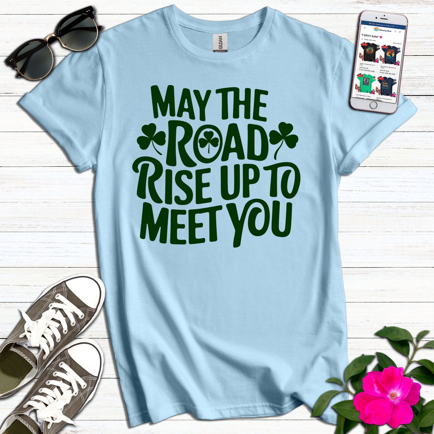 Irish Road Rise Up T-Shirt