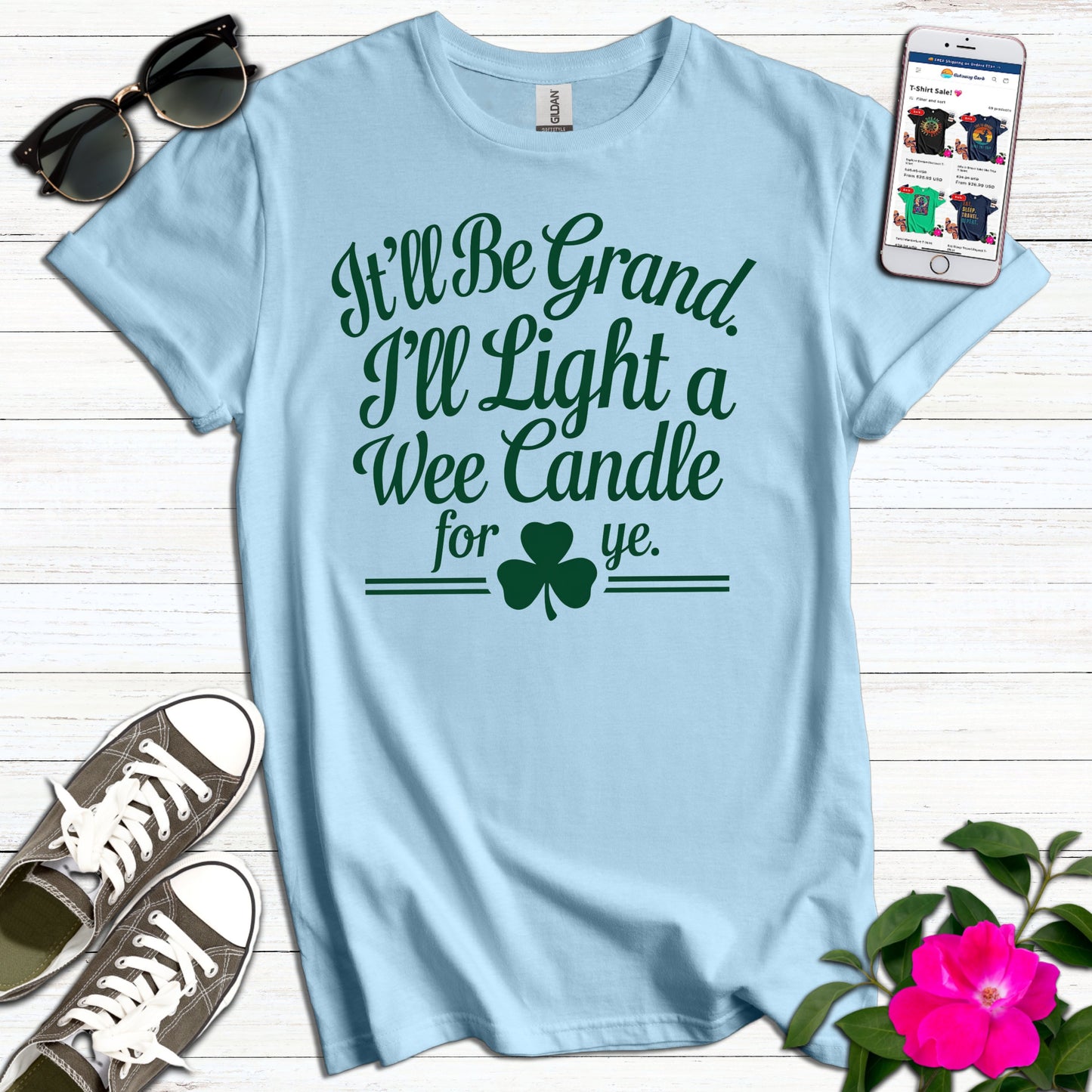 Light a Wee Candle T-Shirt