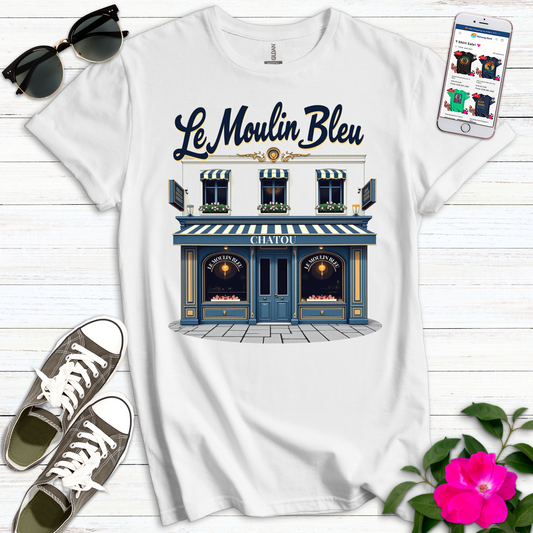 Le Moulin Bleu Paris T-Shirt