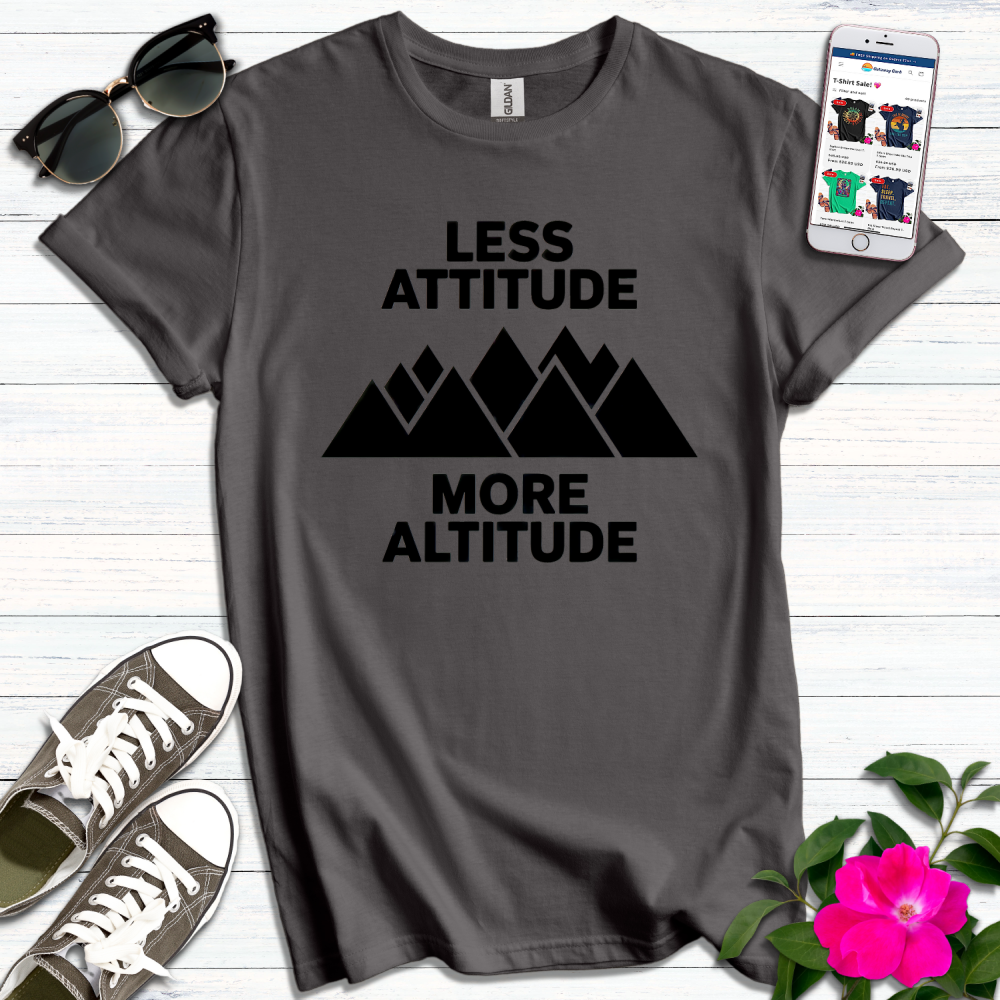Attitude Altitude Geometric T-Shirt