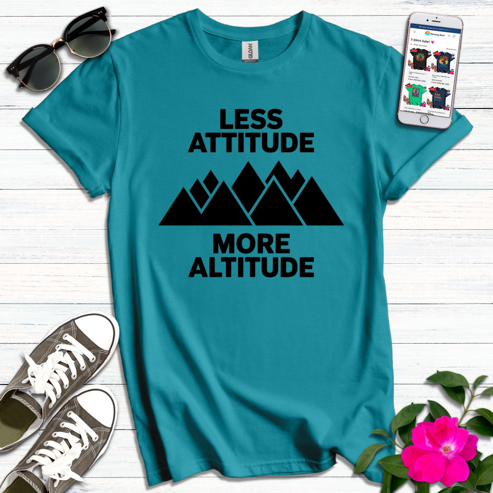 Attitude Altitude Geometric T-Shirt