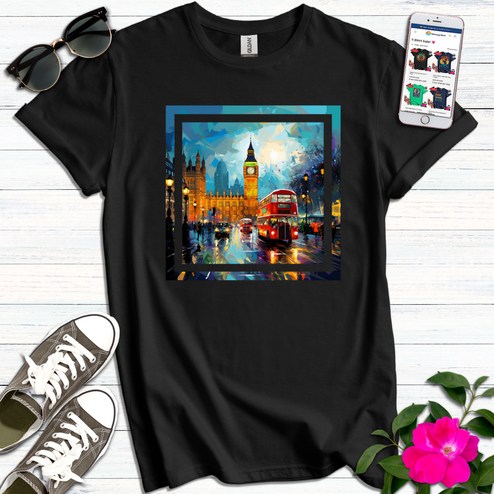 London Artistic Graphic T-Shirt