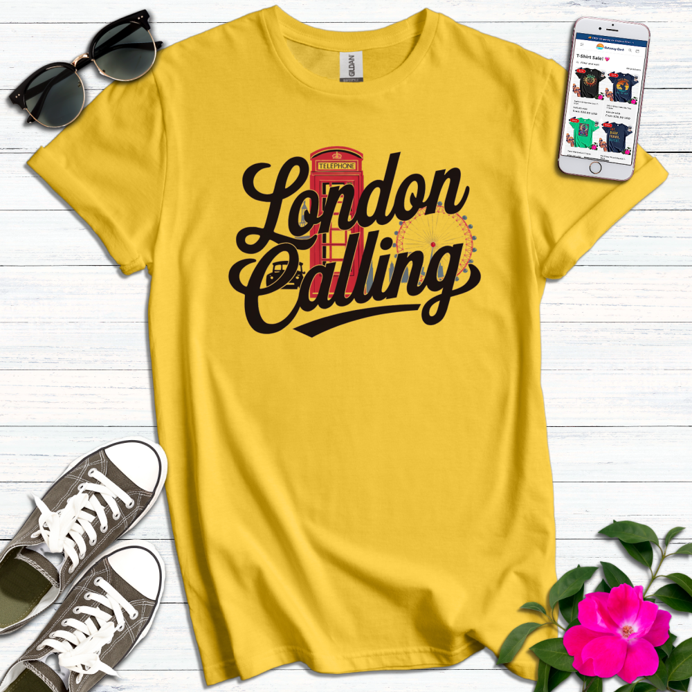 London Calling Graphic T-Shirt