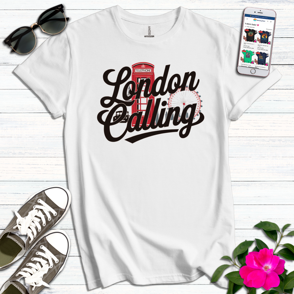 London Calling Graphic T-Shirt