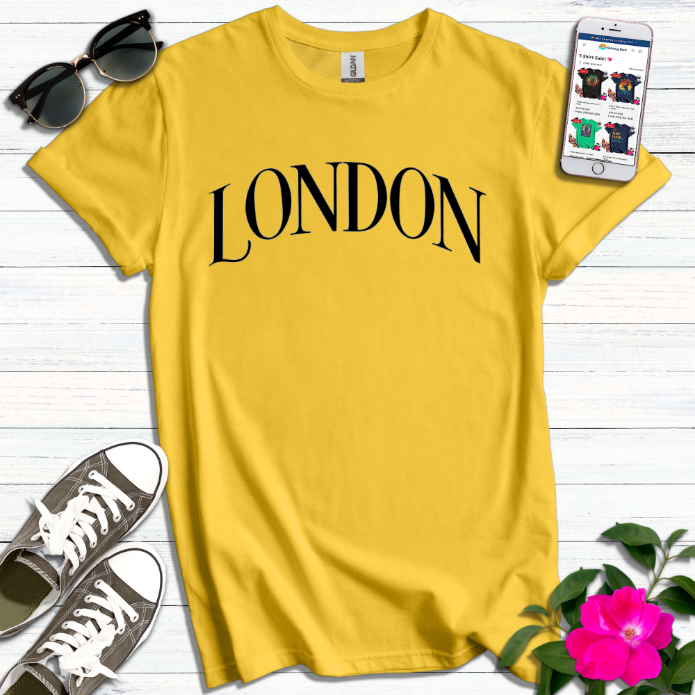 London Typography T-Shirt