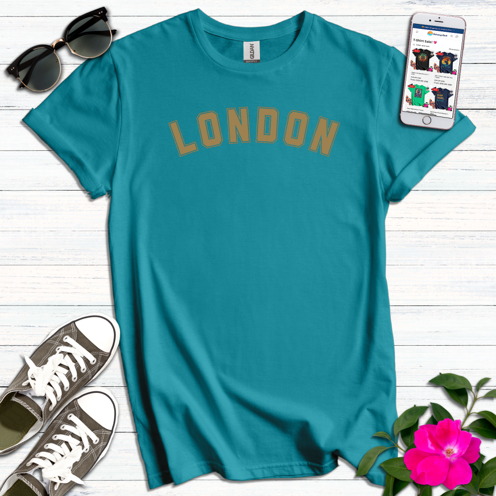 London Varsity Gold T-Shirt