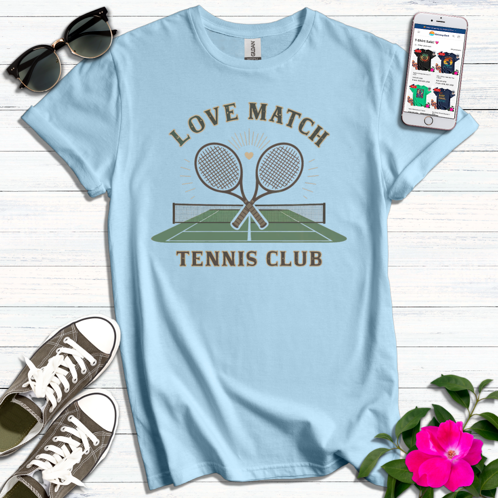 Love Match Tennis Club T-Shirt