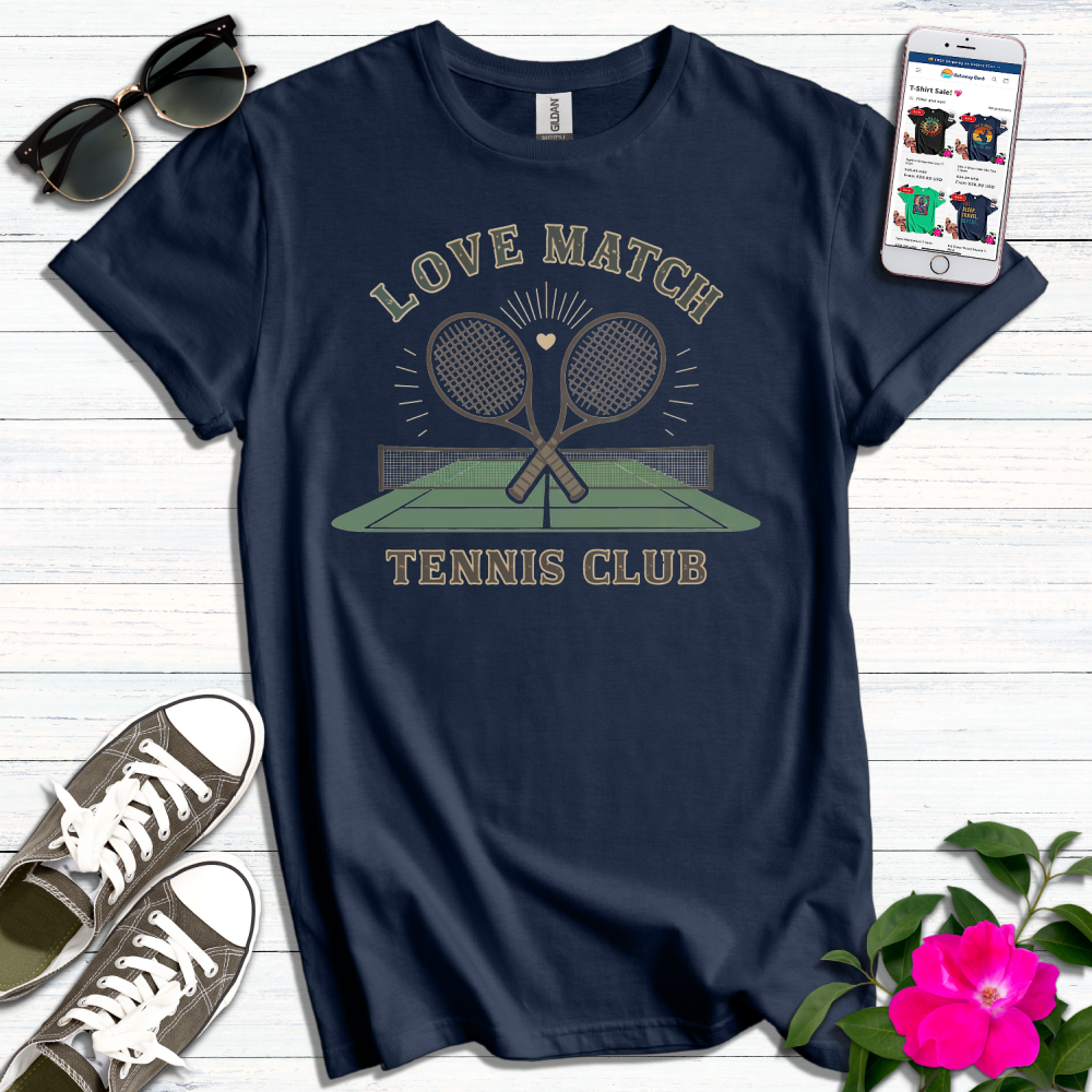 Love Match Tennis Club T-Shirt