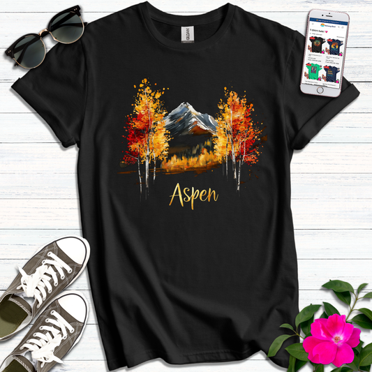 Majestic Aspen Autumn T-Shirt