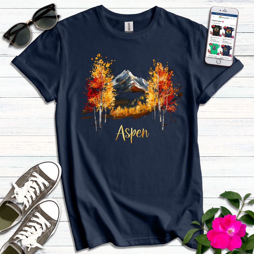 Majestic Aspen Autumn T-Shirt