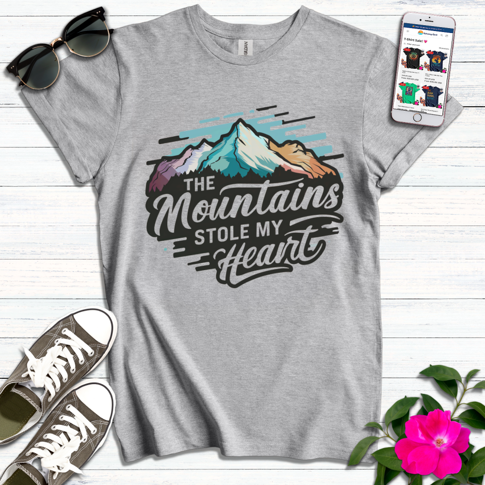 Mountains Stole My Heart T-Shirt