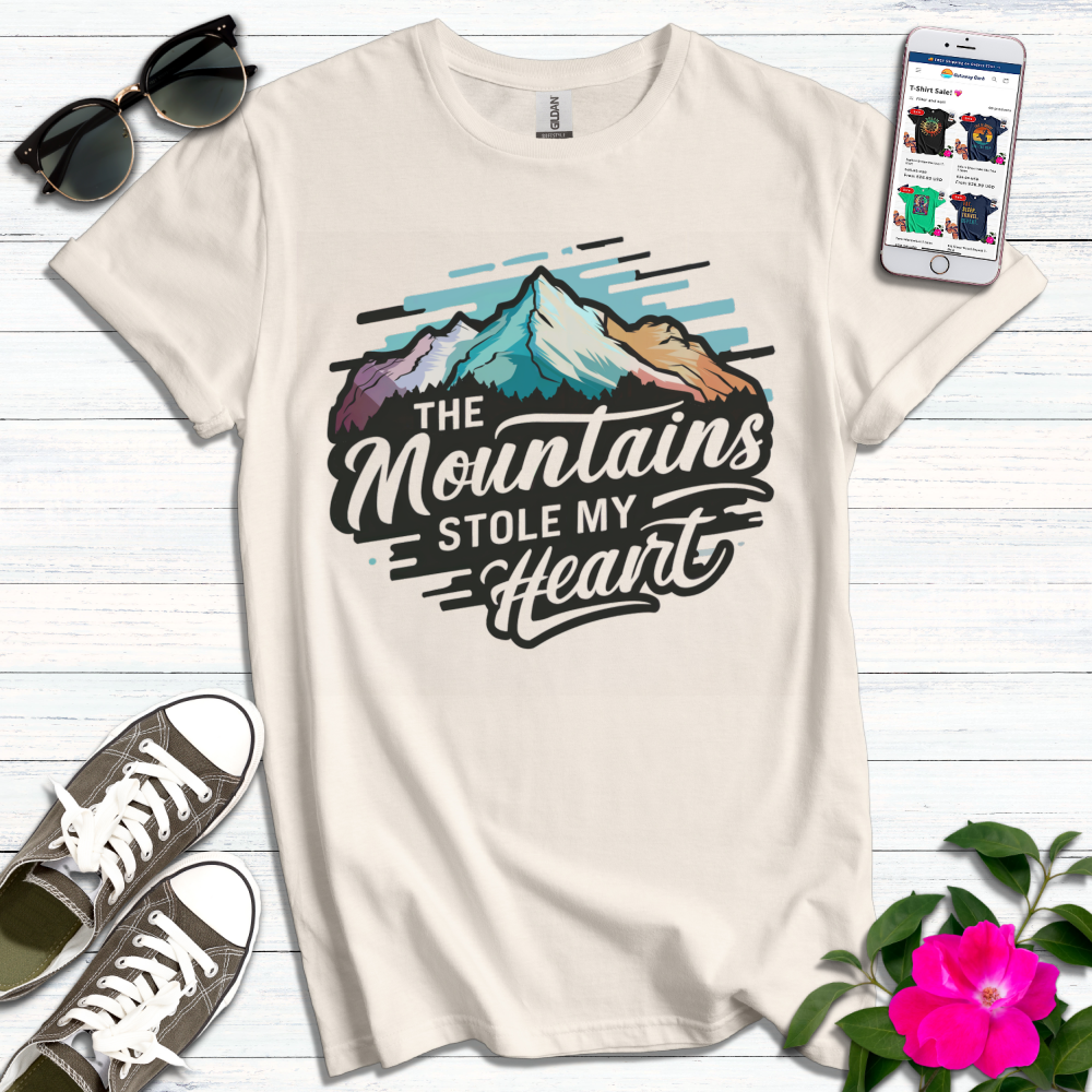 Mountains Stole My Heart T-Shirt