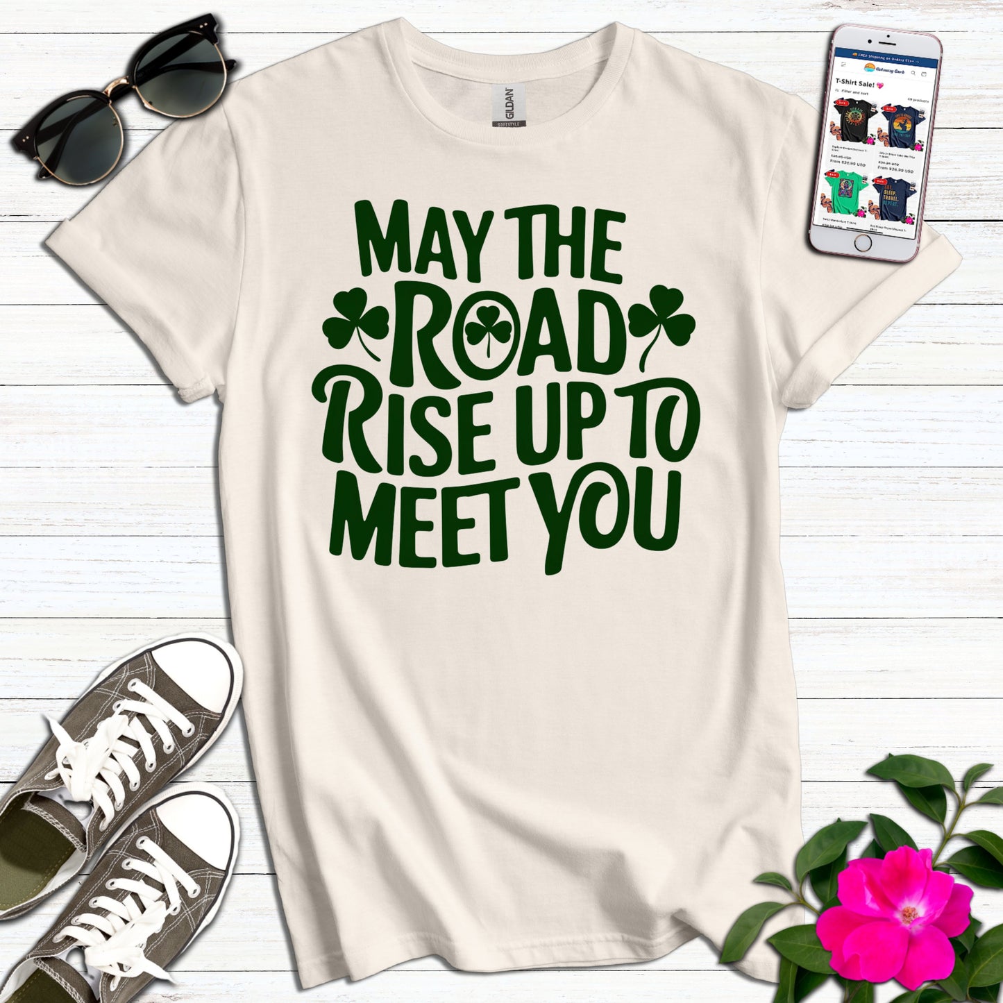 Irish Road Rise Up T-Shirt