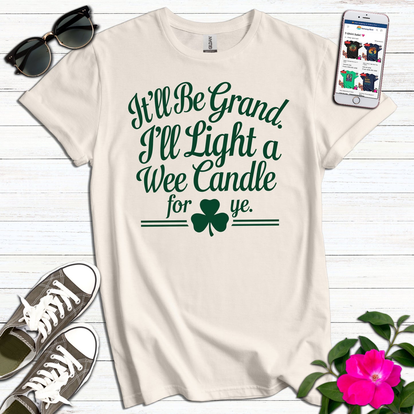 Light a Wee Candle T-Shirt