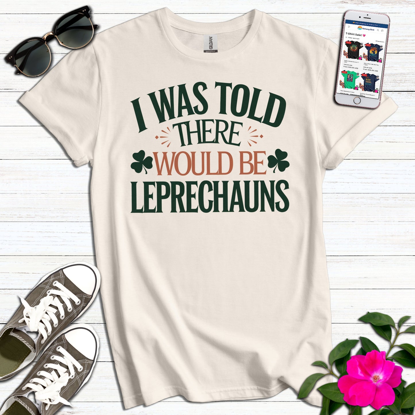 Cute Was Told Leprechauns T-Shirt