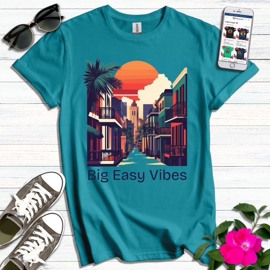 Big Easy Vibes New Orleans T-Shirt