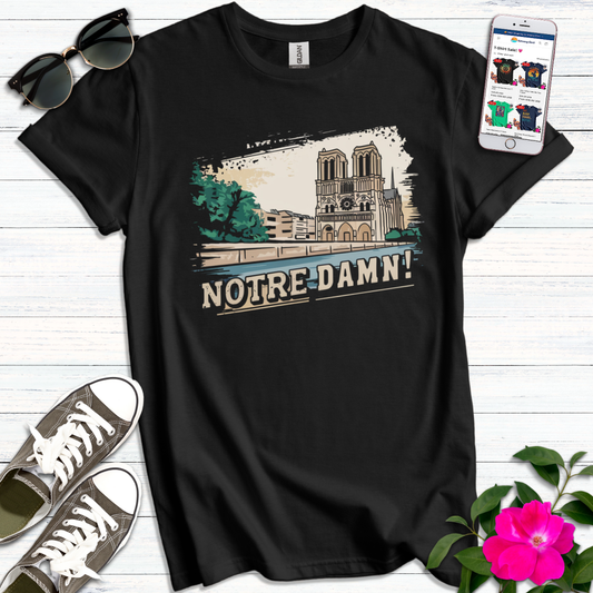 Notre Damn Vintage Faded T-Shirt