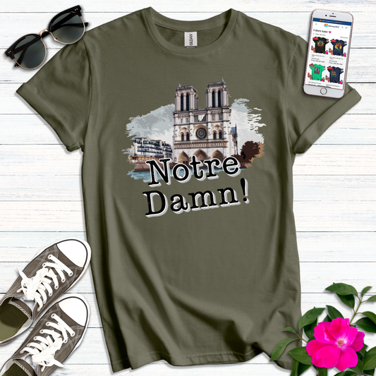 Notre Damn! Vintage Style T-Shirt