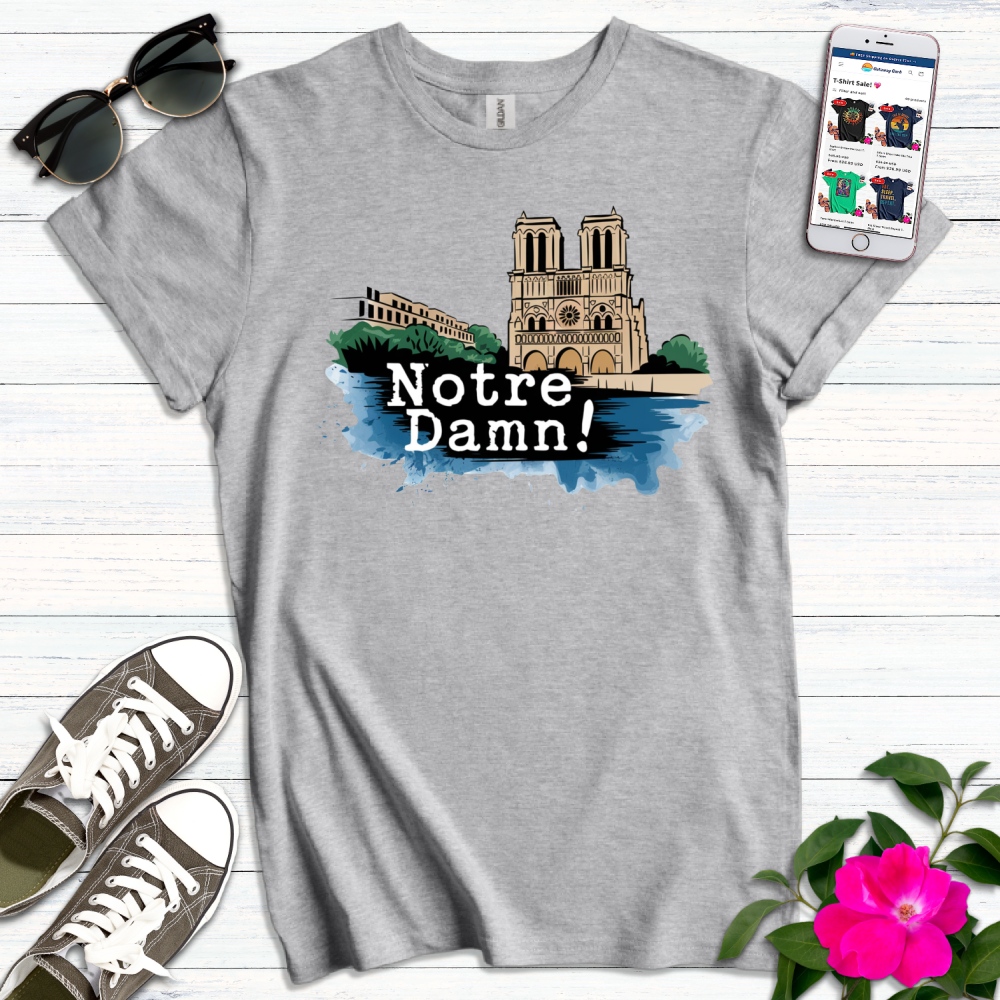 Notre Damn! Vintage Paris T-Shirt