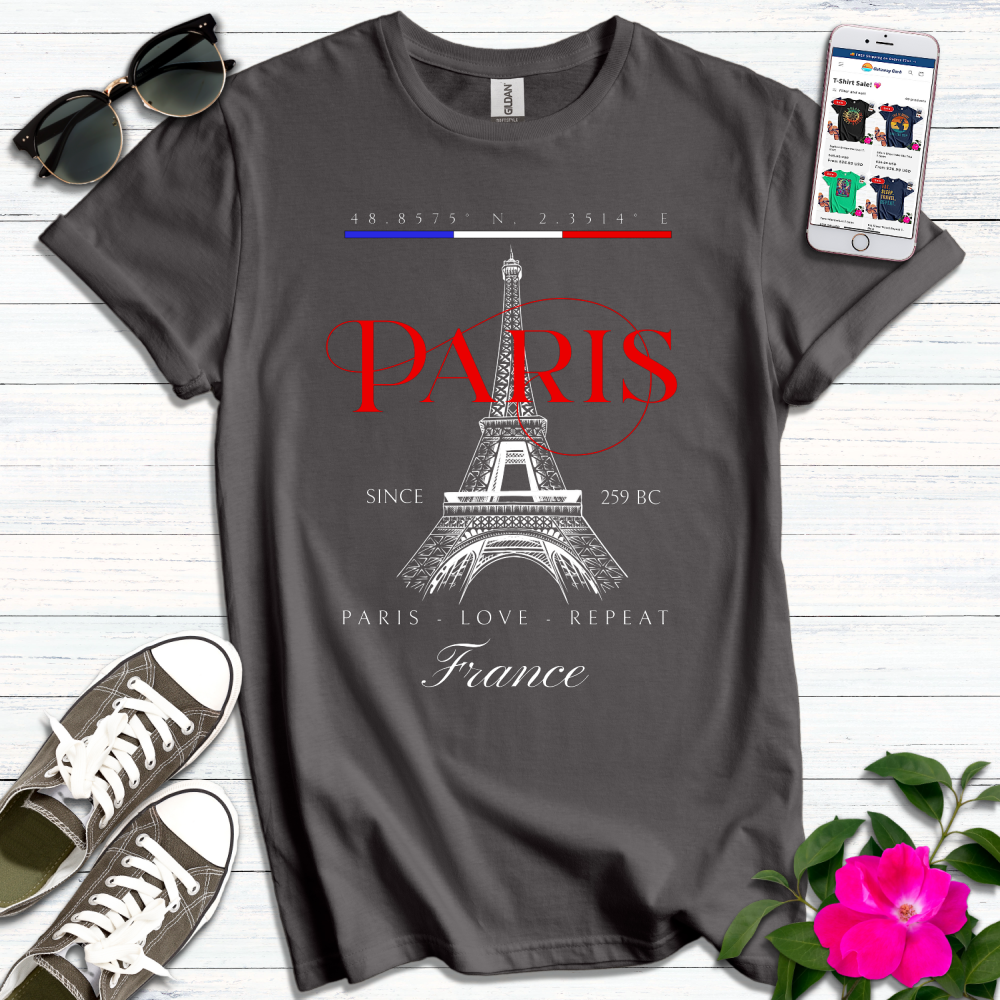 Paris Love Repeat T-Shirt