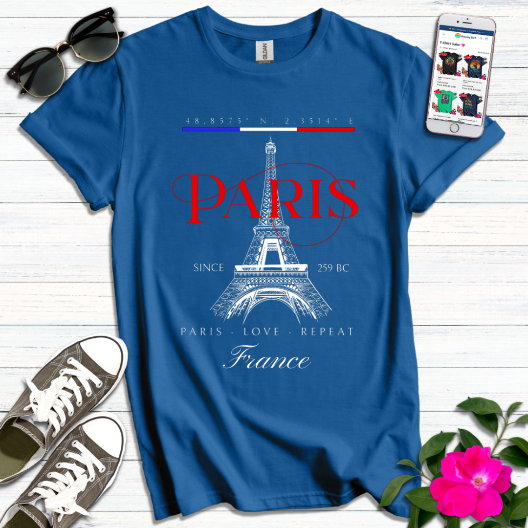 Paris Love Repeat T-Shirt