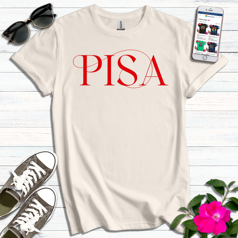 PISA Typography T-Shirt