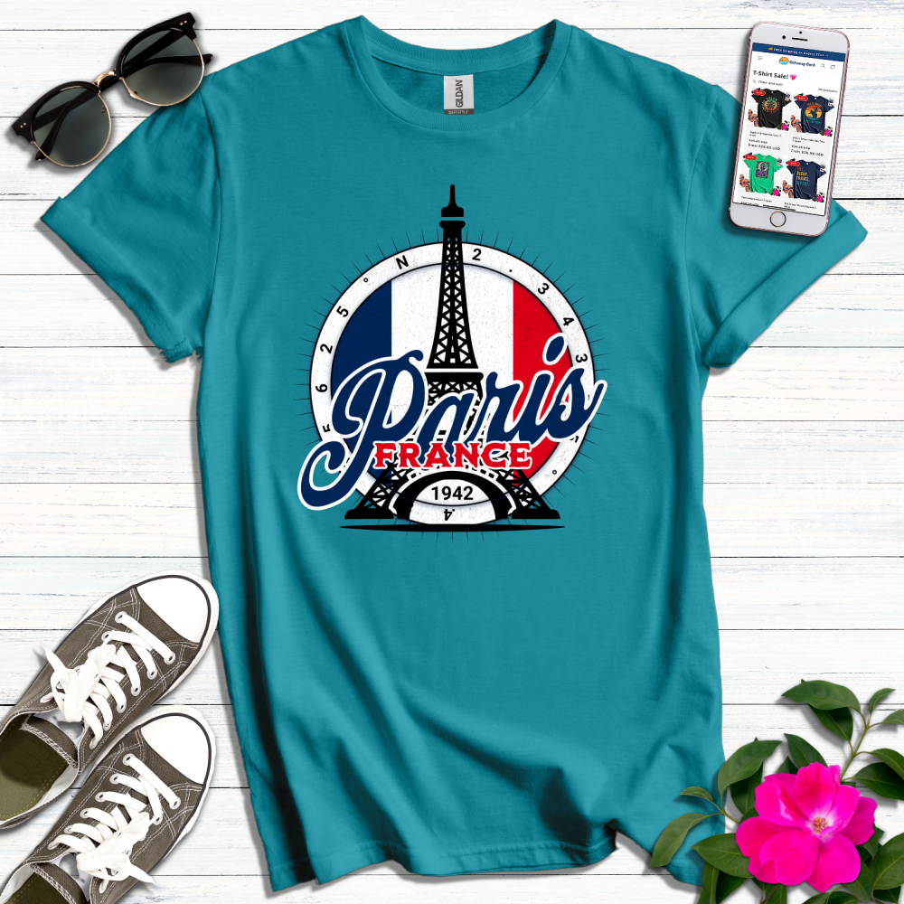 Paris France Eiffel Tower T-Shirt