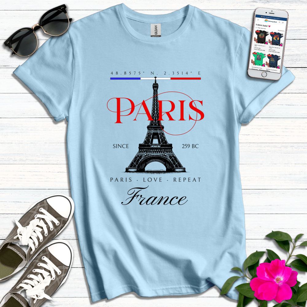 Paris Love Repeat T-Shirt